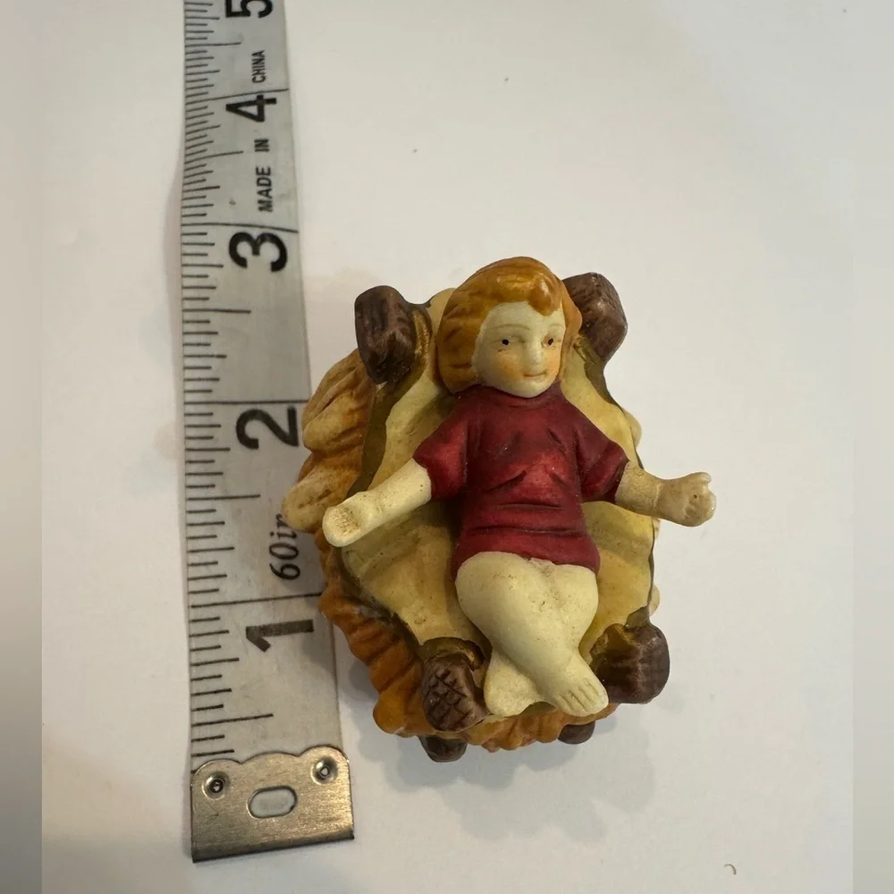 VTG Ceramic 11-Piece Christmas Nativity Scene